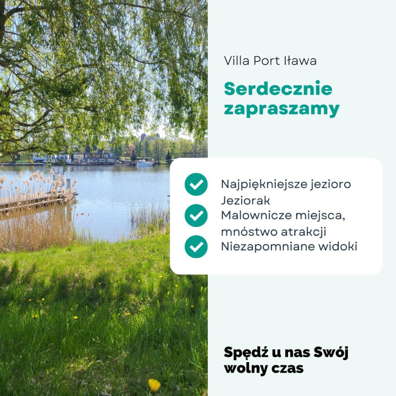 Villa Port Iława Kültér fotó